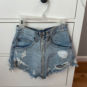 carmar jean skirt